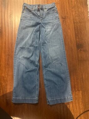 J. Crew Factory Wide Leg Jeans